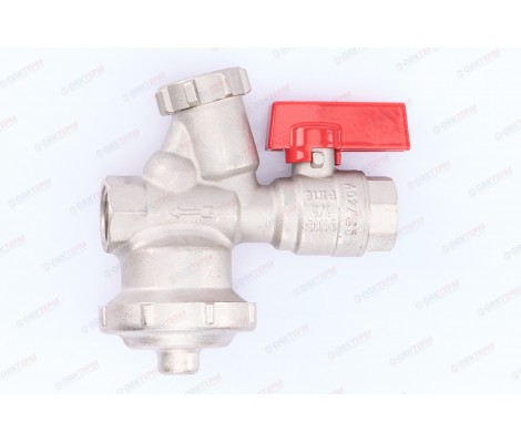 Кран шаровой со встроенным косым фильтром VT.300.N.04 Valtec