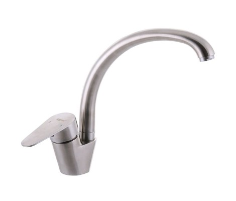 Смеситель для кухни ASA-011-1 нержавеющая сталь ZERIX