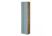 Шкаф навесной Мишель Дуб Рустикальный/Фьорд Aquaton