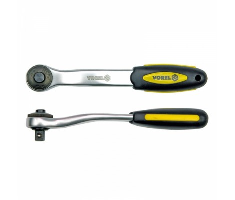 Трещетка Vorel изогнутая 1/2 Трещетка Vorel изогнутая 1/2