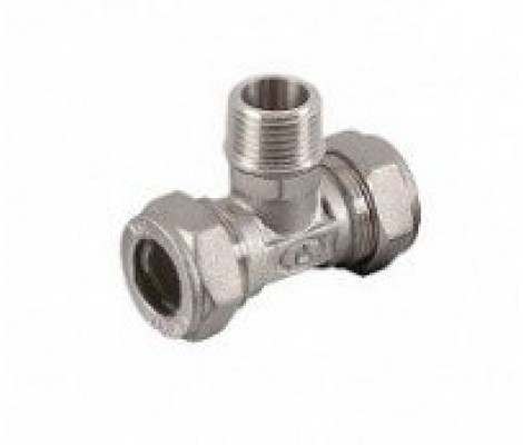 Тройник 15 х 1/2