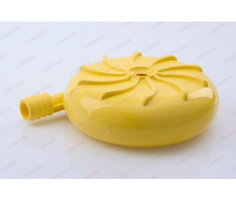 Улитка гигант желтая 13см под штуцер