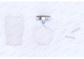 Держатель со стаканом LR3307 настенный стекло Zerix