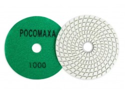 Круг алмазный гибкий шлифовальный d100 мм, зерно P1000 (5шт/уп) Росомаха