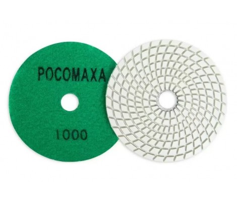Круг алмазный гибкий шлифовальный d100 мм, зерно P1000 (5шт/уп) Росомаха