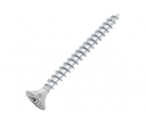 Шуруп универсальный 4,0х50 потай оцинкованный PZ (уп.20шт.) Металвис Шуруп универсальный 4,0х50 потай оцинкованный PZ (уп.20шт.) Металвис