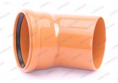 Отвод 160 45° рыжий RTP