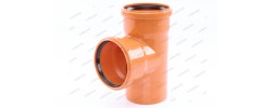 Тройник 110/110/90° рыжая RTP