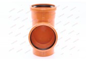 Тройник 110/110/90° рыжая RTP Тройник 110/110/90° рыжая RTP