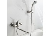 Смеситель для ванны DAX-006 длинный из нержавеющей стали SUS304 Euro Zerix