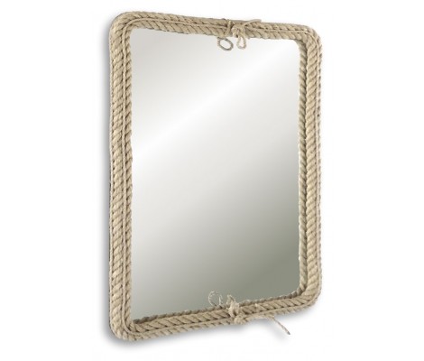 Зеркало прямоугольное Вестерн 550х800 декор-канат Silver Mirrors Зеркало прямоугольное Вестерн 550х800 декор-канат Silver Mirrors