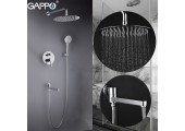 Смеситель для ванны G7199-30 хром встроенный Gappo Смеситель для ванны G7199-30 хром встроенный Gappo