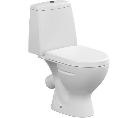Унитаз-компакт Star KO31 3/6 косой выпуск, крышка дюро lifting, easy-off, белый Cersanit