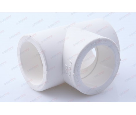 Тройник 40 белый Pro Aqua