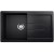Мойка керамогранитная U - 507 - 308 черный Ulgran