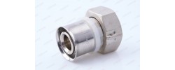 Соединитель пресс с накидной гайкой 26*1