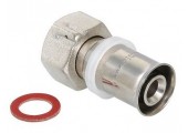 Соединитель пресс с накидной гайкой 26*1