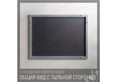 Зеркало 60*80 с фацетом, алюминевый профиль 856 КЗСК