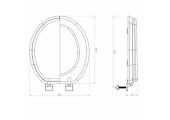 Сиденье для унитаза AQUA-Prime DIGITAL 6091