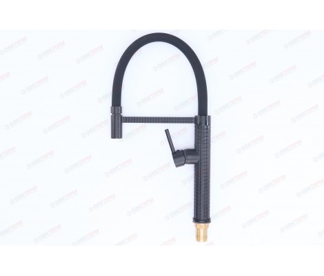 Смеситель д/кухни MIXXUS PREMIUM OLIWER 017 BLACK REFL.BLACK &Oslash;35 (8 шт/ящ)