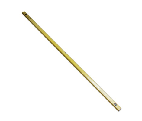 Уровень алюминиевый, желтый с линейкой 1800 мм Santool