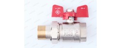 Кран шаровый с американкой   NOLF Classic     3/4