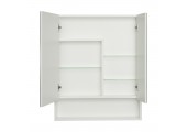 Зеркальный шкаф 70, Сканди 70 Белый (850 x 700 x 130) AQUATON