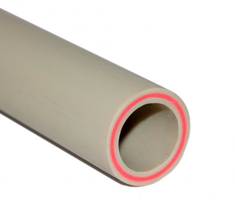 Труба 40х6,7 PN25 армированная стекловолокном серый PP-R Россия Метак Труба 40х6,7 PN25 армированная стекловолокном серый PP-R Россия Метак