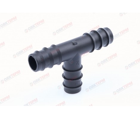 Тройник для многолетней трубки 16мм PL-023 Plamix
