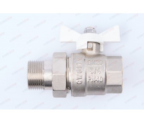Кран шаровой с американкой 3/4
