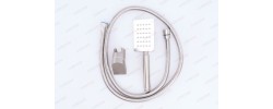 MIXXUS  SHOWER SET-02 (шланг, лейка, кронштейн) из нерж.стали