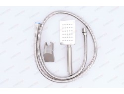 MIXXUS  SHOWER SET-02 (шланг, лейка, кронштейн) из нерж.стали
