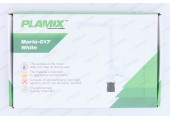 Смеситель для кухни Mario-017 без подводки &Oslash;35 белый Plamix 