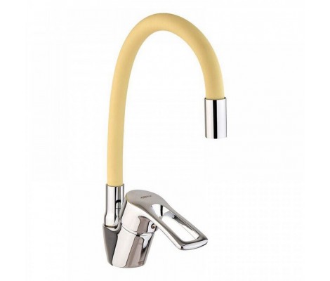 Смеситель д/кухни ZERIX YUB 181 REFLECTOR IVORY бежевый